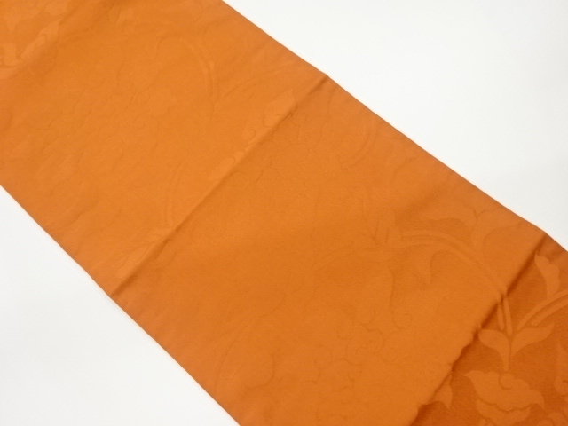 JAPANESE FUKURO OBI / WOVEN FLOWER ARABESQUE